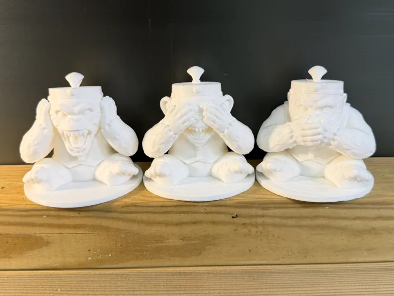 3 wise monkeys evil edition