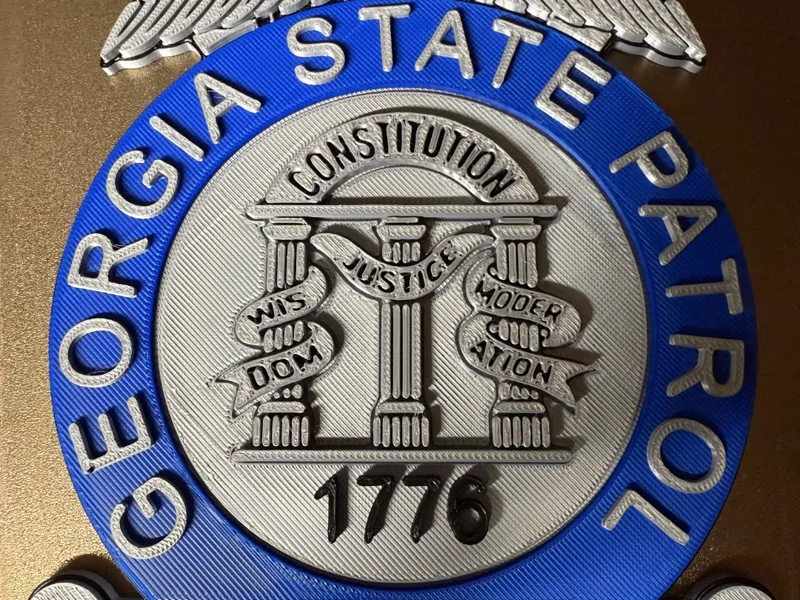 Georgia State Patrol Badge