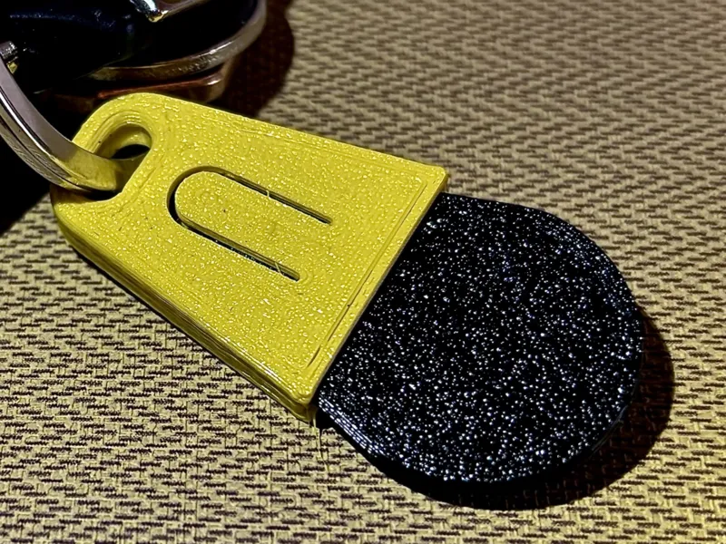 Shopping keyring Cart Coin 
