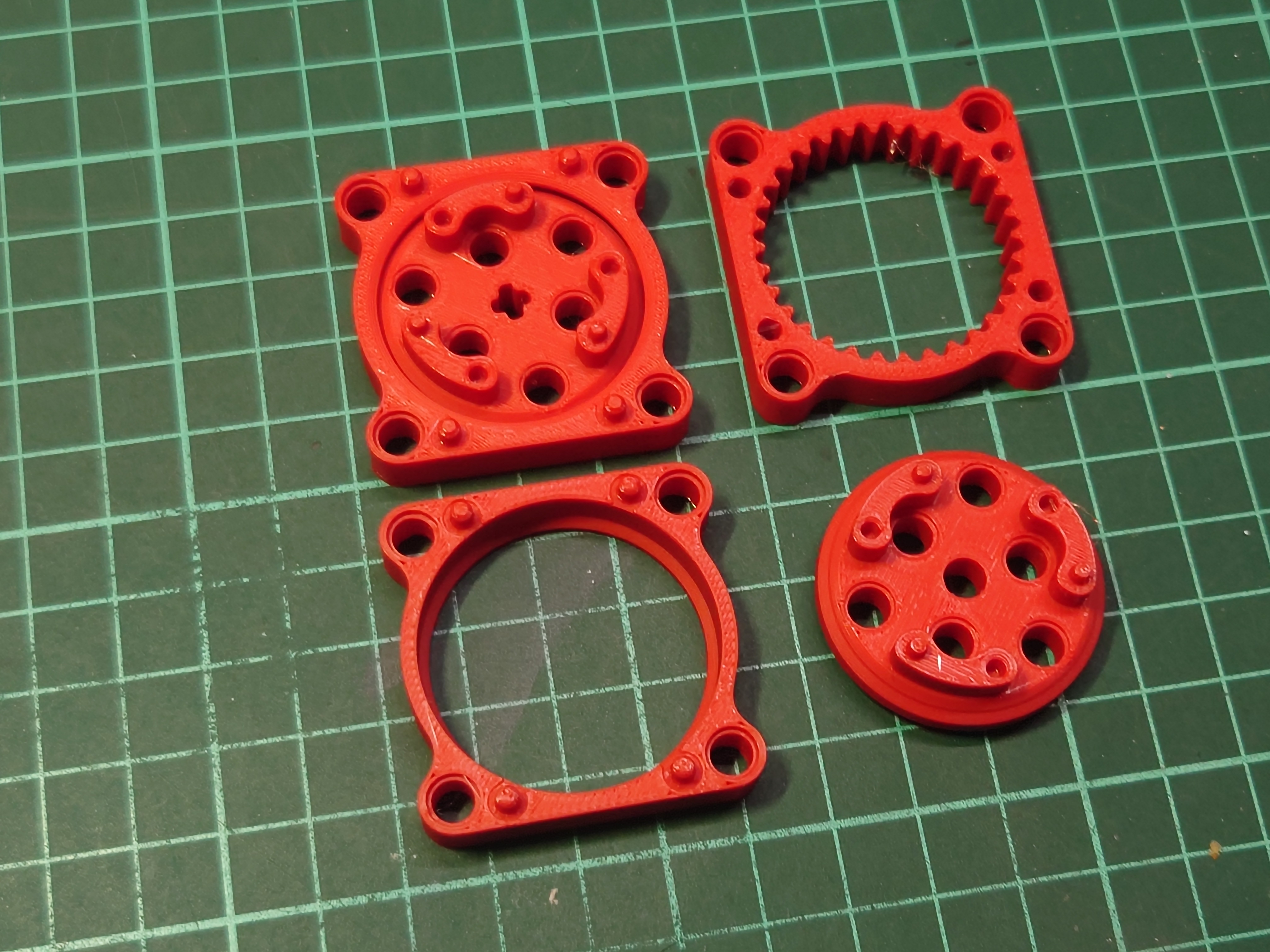 Miniatura 2 do modelo 3D Stackable Planetary reduction with Technic gears