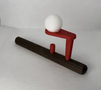 Vintage Wooden-Style Floating Ball Toy for x2d