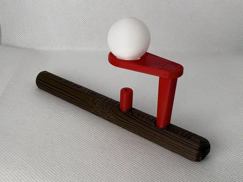 Floating Ball Toy -  Vintage Wooden-Style