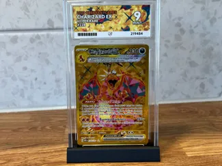 Minimalist Ace Graded Pokemon Card Desk Holder