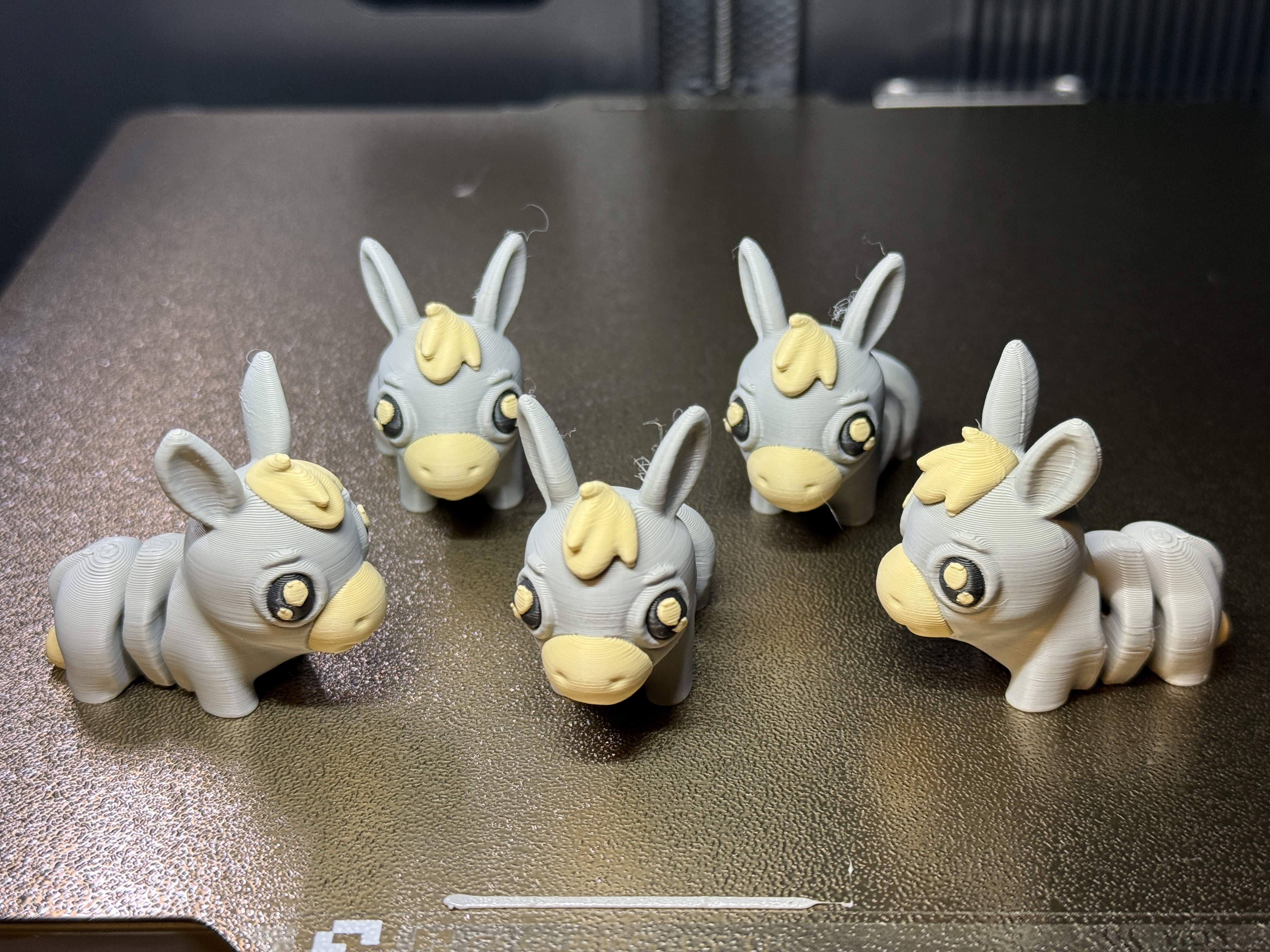 Miniatura 2 do modelo 3D Flexy Mini Donkey