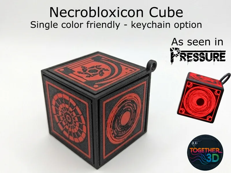 Necrobloxicon Cube from Pressure