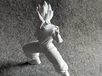 Goku - scanned model with Creality Otter