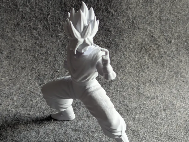 Goku - modèle scanné avec Creality Otter