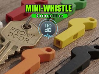 Mini Whistle Caterpillar: High Pitch Scream