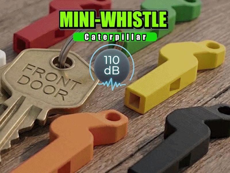 Mini Whistle Caterpillar: High Pitch Scream