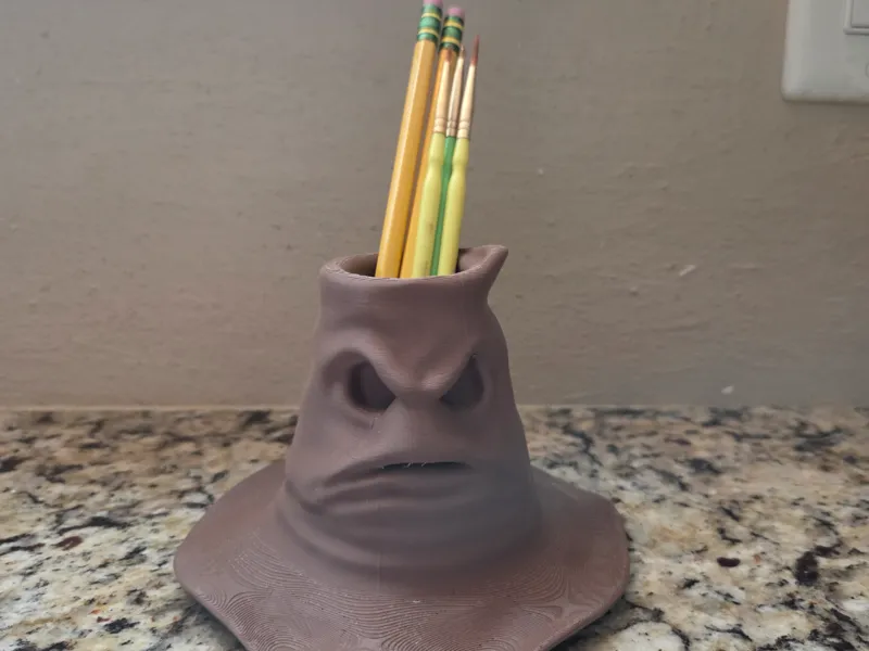 Sorting Hat Paint Brush Holder