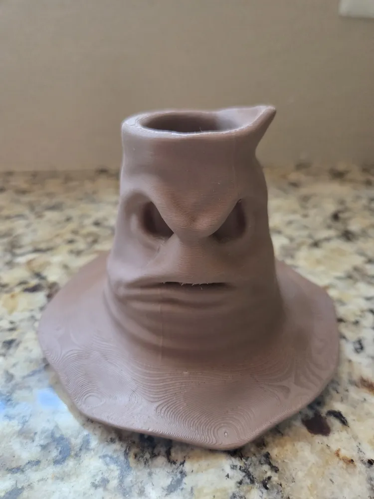 Sorting Hat Paint Brush Holder - Free 3D Print Model - MakerWorld