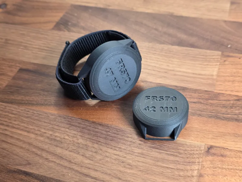 Garmin Forerunner Size Mock-up 47 and 42mm