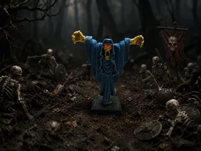 Figura de espectro D&D wargame