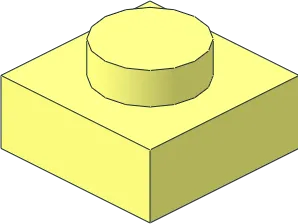 Brick Part 3024 - plate 1x1