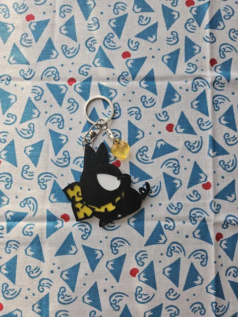 Cute Piglet P-chan – Pins, Keychain & Earrings view 3
