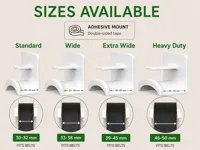 Belt Holder | Adhesive Mount | 0.20 mm | 3 Walls