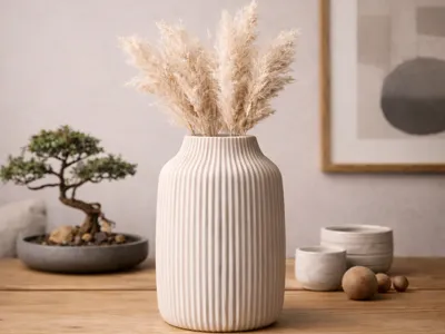Japandi Vase Cache-pot