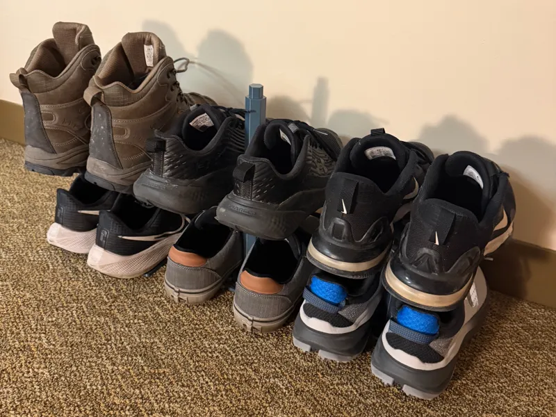 Shoe Rack - Stackable and Parametric