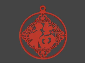 chinese new year Ornament