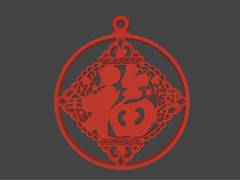 chinese new year Ornament