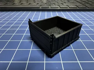 W50 Container Model Scale 1:87