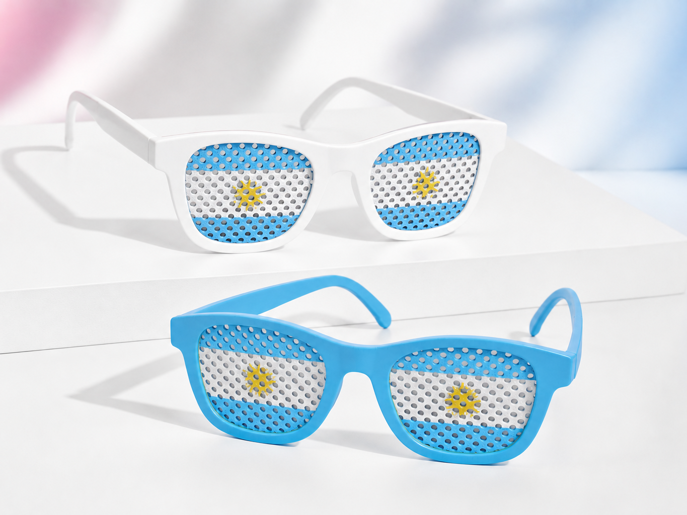 Argentina Fan Glasses Flag