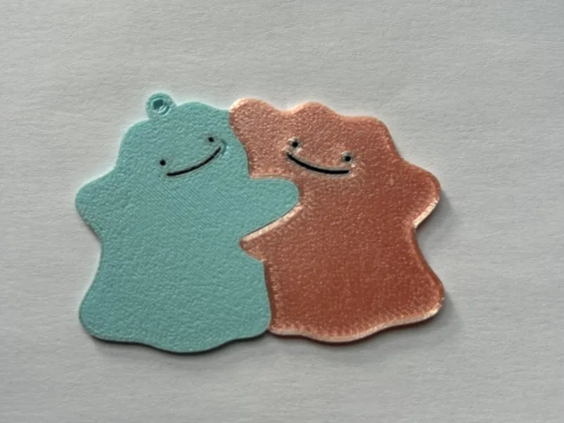 ditto couple keychan