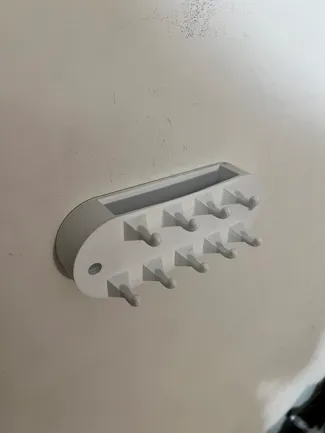 Key holder with wallet pocket
