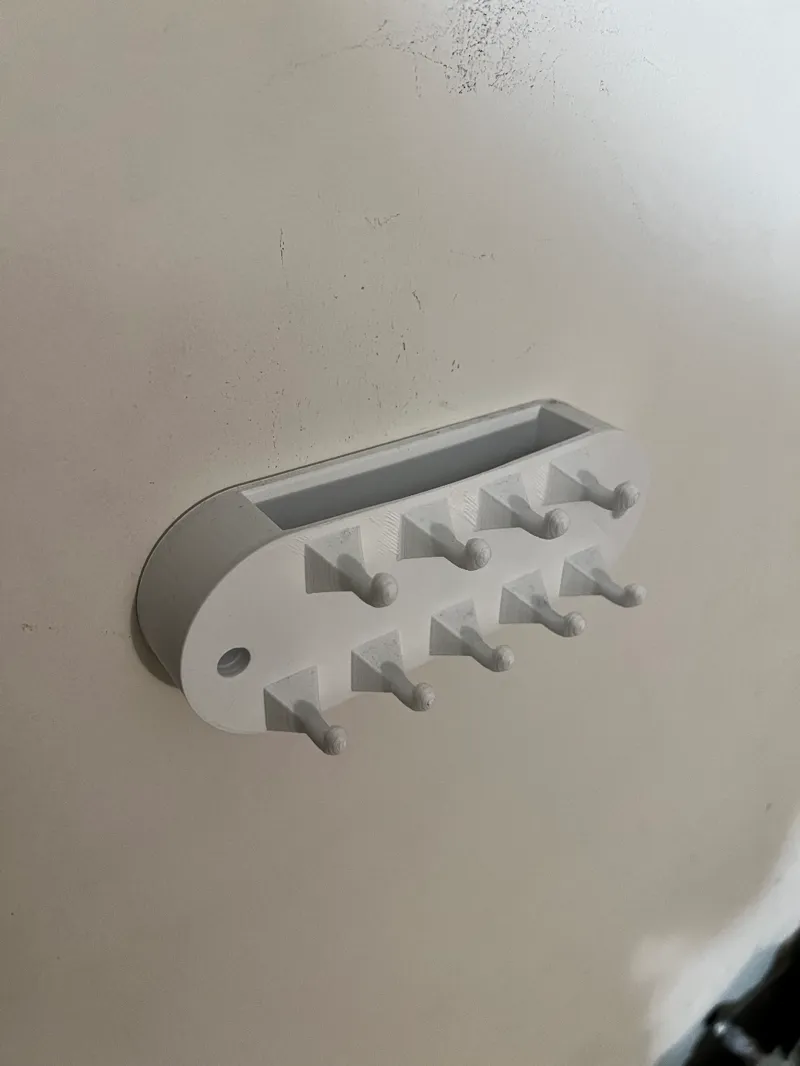 Key holder with wallet pocket