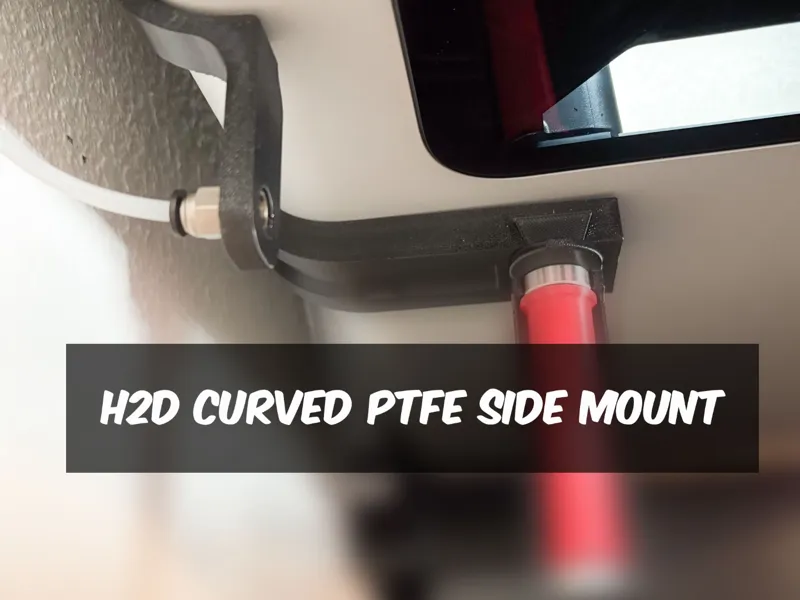 H2d / H2 Series Side spool holder Curved Arm