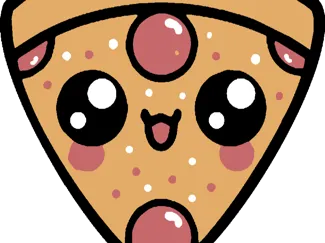 Pizza Keychain Plectrum Kawaii