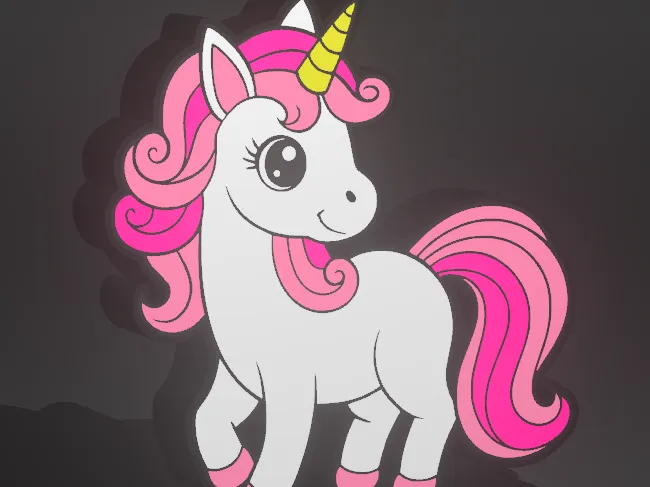 Unicorn Lamp