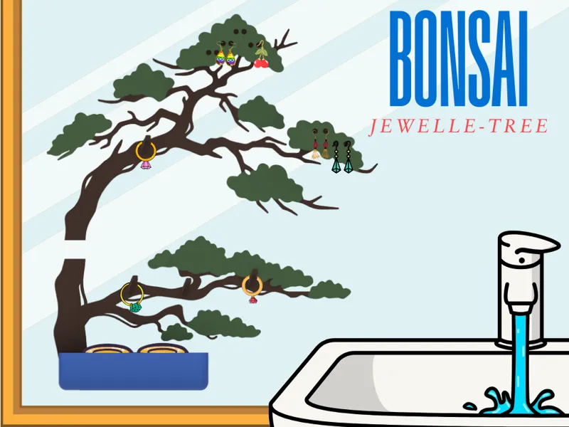 BONSAI - Jewelle-Tree - Schmuckhalter - Jewelry