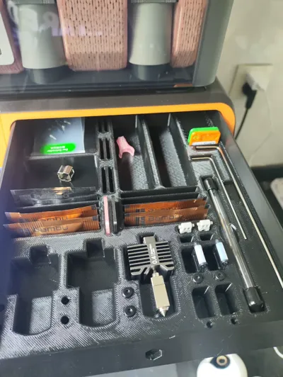 AMS Riser V2 - Accessory Drawer Remixed by user_3014419354 MakerWorld ...