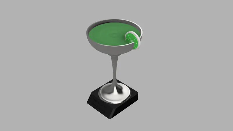 Silver Margarita Trophy