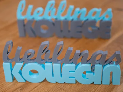Lettering - Favorite Colleague