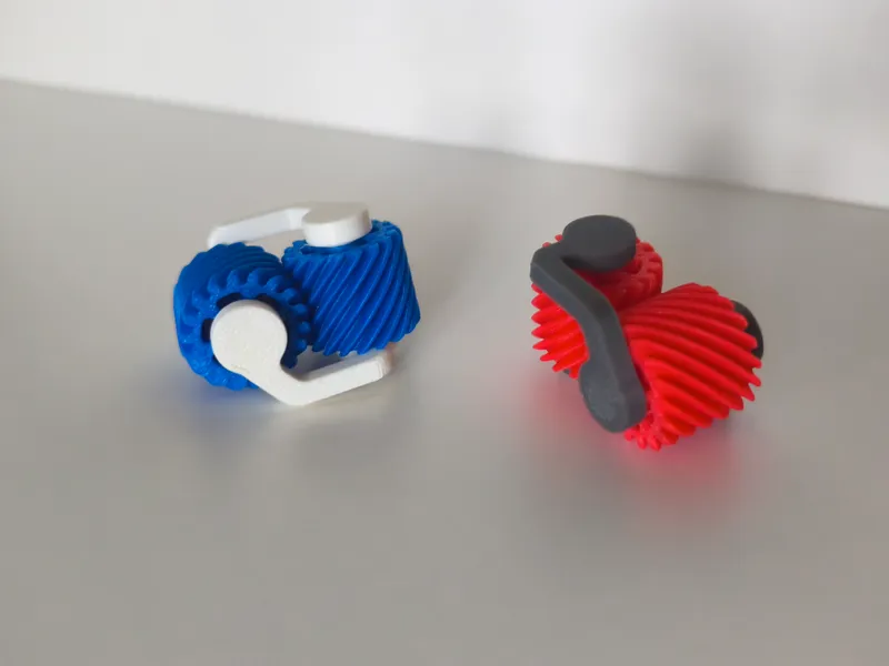 Helical Gear Fidget