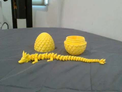 Adorno temático: dragon and egg — referencia de MakerWorld