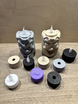 Accesorio de iluminación decorativa: Parametric LED Tealight Cover — vista de referencia 3