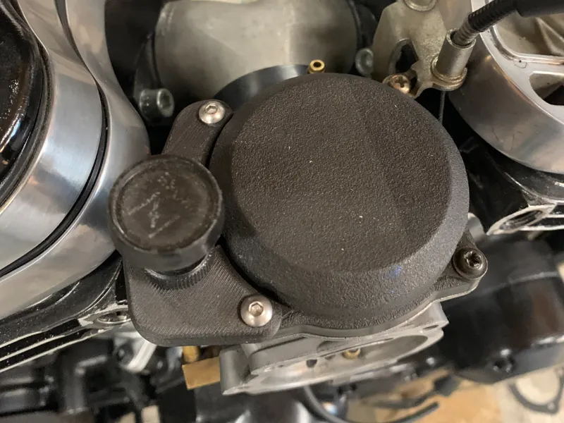 cv40 carburetor choke bracket Big Twin & Twin Cam