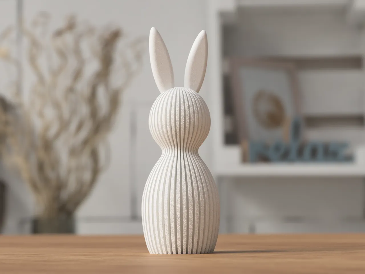 Easter bunny view 2