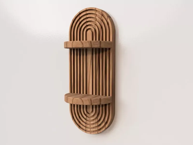 Style oval shelf 