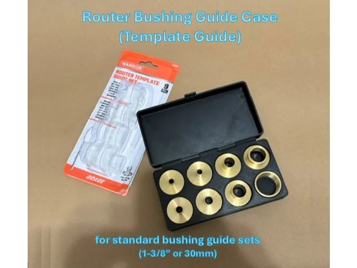 Router Bushing Guide Storage Box