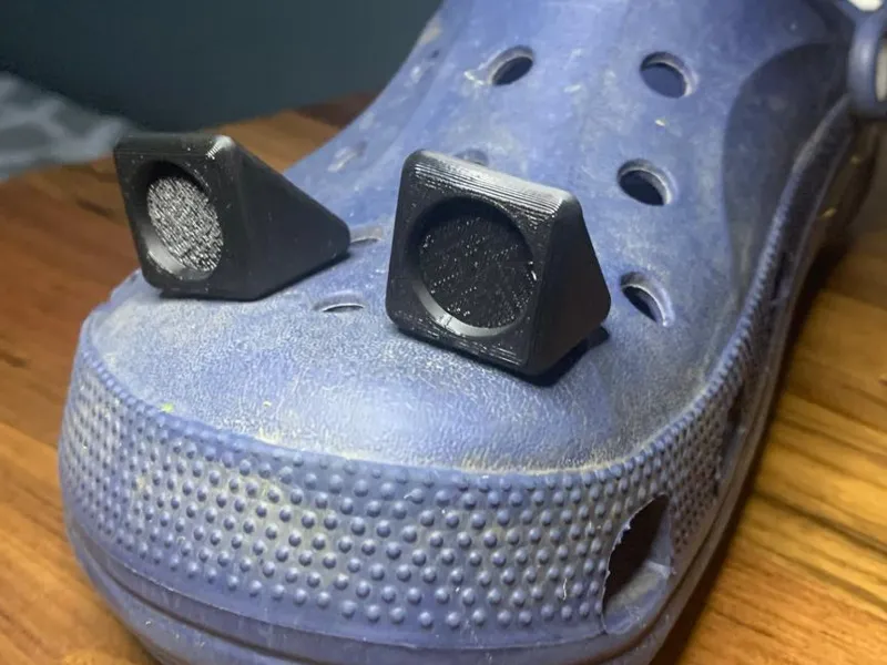 Googly Eye croc charm