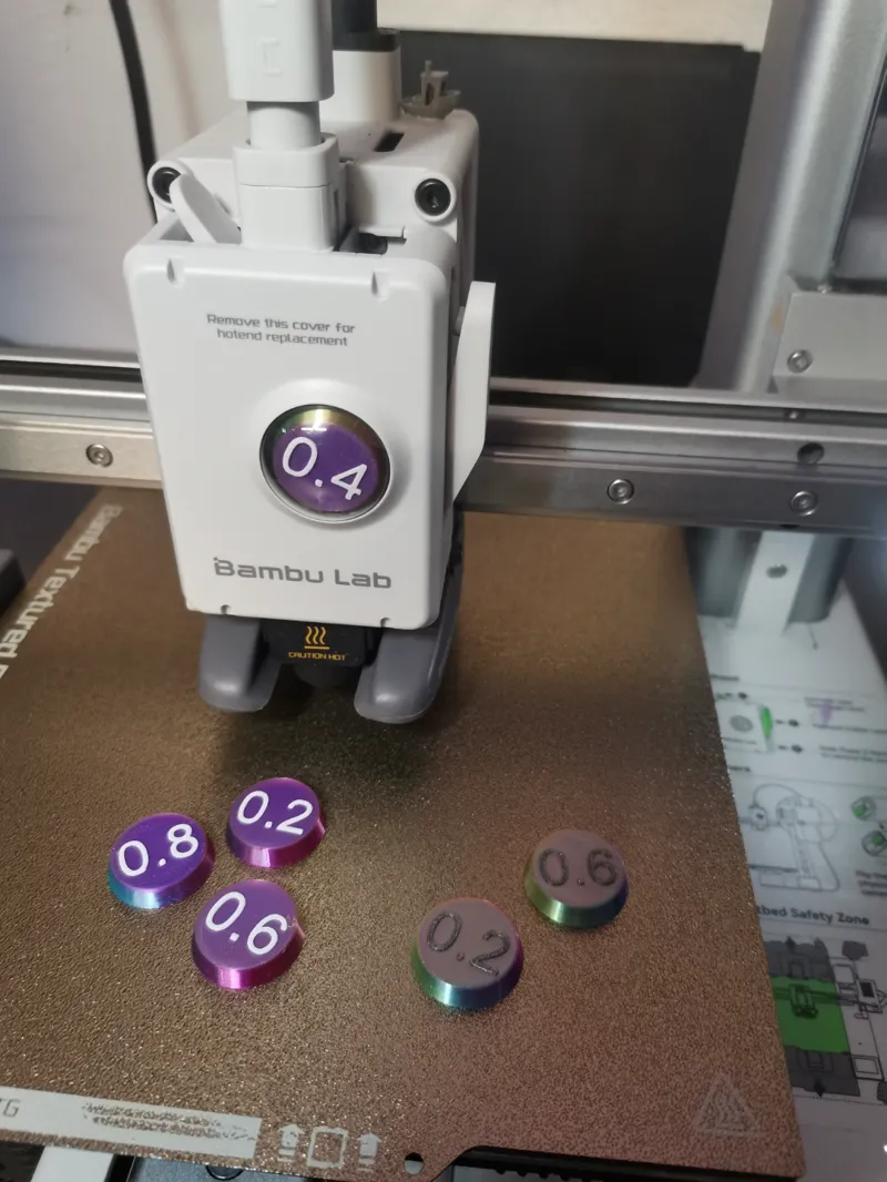 Extruder visualiser for Bambu Lab A1 series