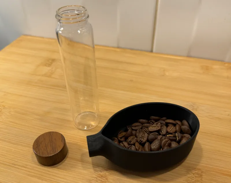 Coffee Bean Dosing Cup Funnel for Single Dose Tube