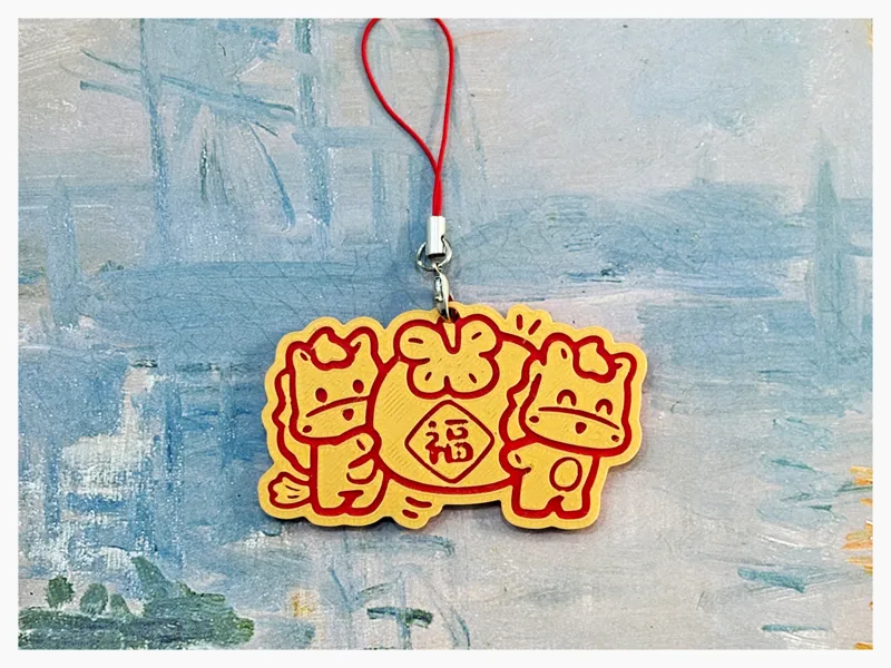 2026马年新年装饰 |挂件|冰箱贴| 柿柿如意