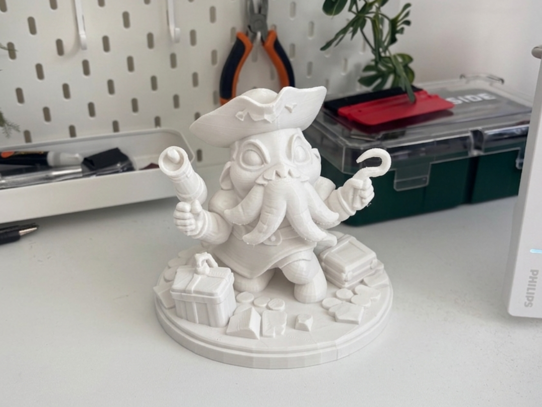 Octopus Pirate Captain | Davy Jones Figurine