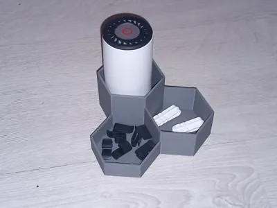 3-compartment organizer