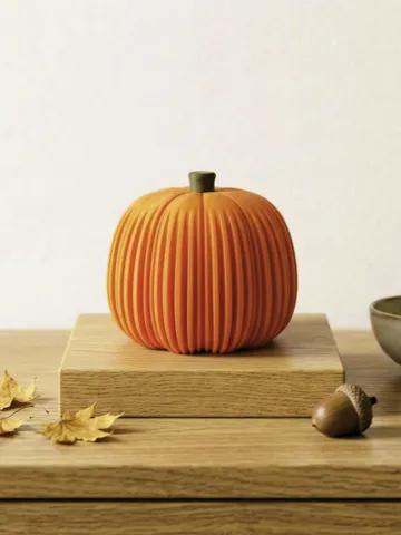 Adorno temático: Aura Collection – Pumpkin No. 3 Autumn Halloween — vista de referencia 2